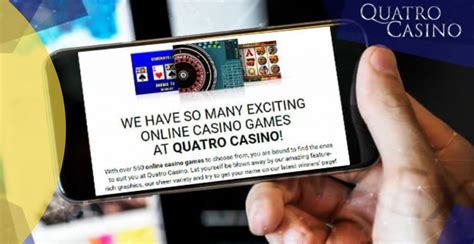 Quatro casino aplicação